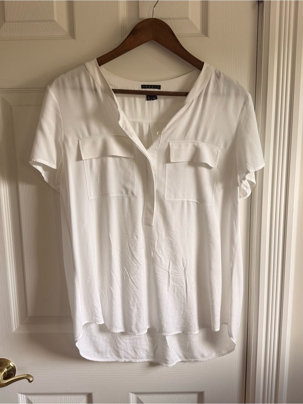 White Theory blouse